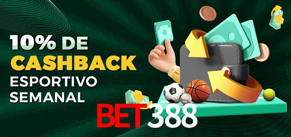 10% de bônus de cashback na bet388